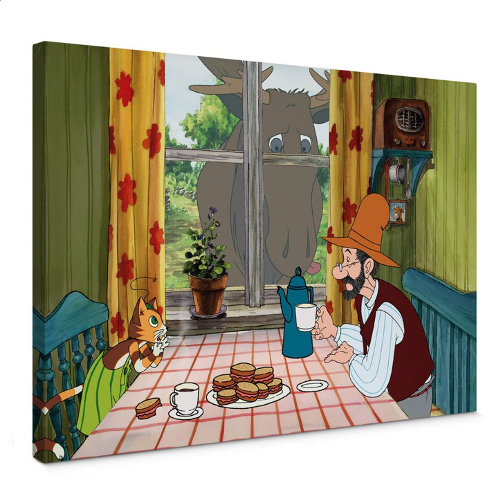 Leinwandbild Pettersson und Findus - Appetit auf Salamibrote - WA372640