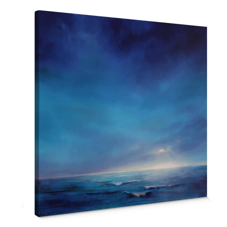 Leinwandbild Schmucker - Lichtstreif - Quadratisch - WA334817