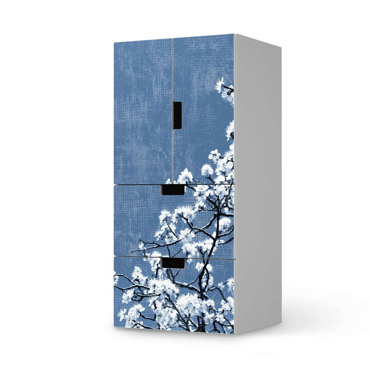 Möbelfolie IKEA Stuva / Malad - 2 Schubladen und 2 kleine Türen - Spring Tree - CR117131