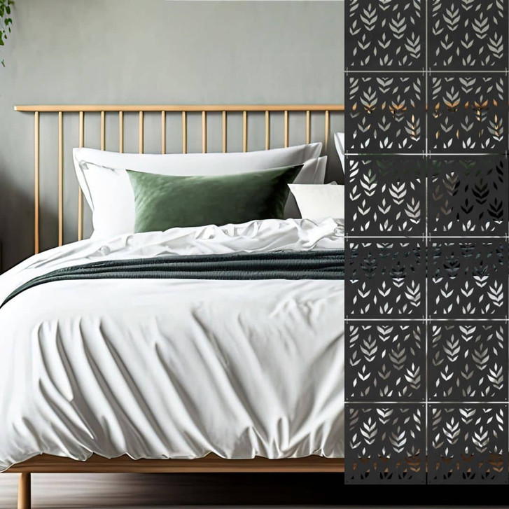 Raumteiler Floral Blätter - MDF - WA405895