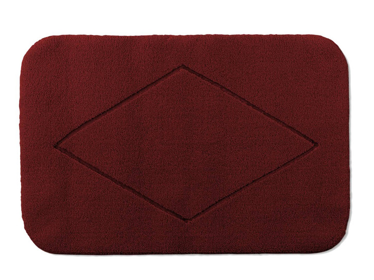 Raute Badteppich Wunschmass in Cardinal 349 - TS401627