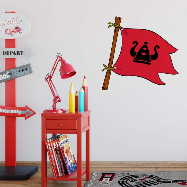 Wandsticker Wikinger-Flagge - WA203372