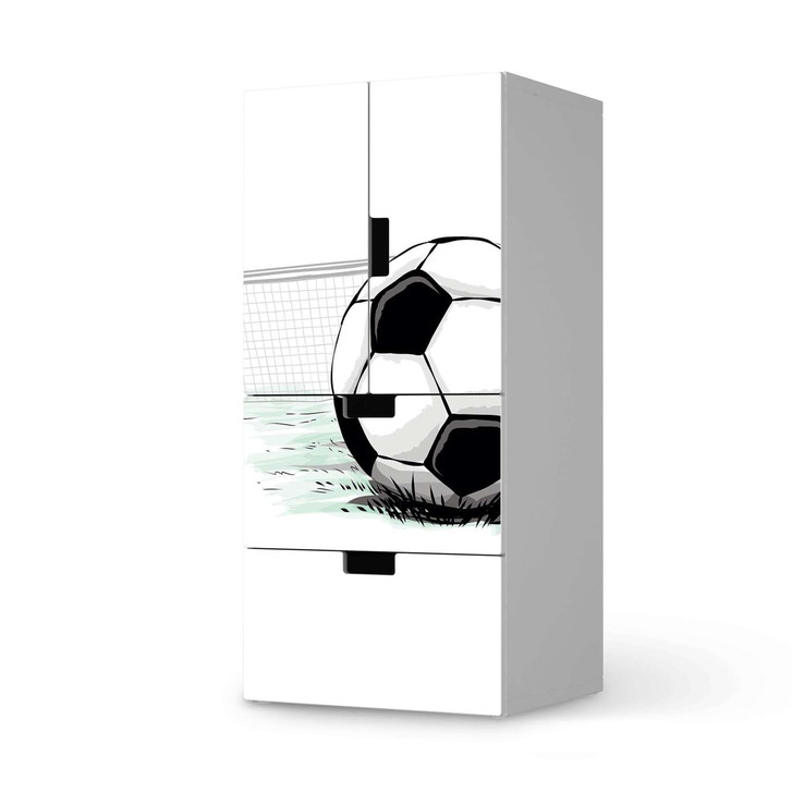 Möbelfolie IKEA Stuva / Malad - 2 Schubladen und 2 kleine Türen - Freistoss - CR117076