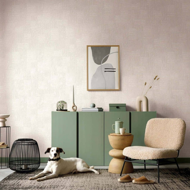 Vliestapete Geometrisch, Linien Streifen Geometrisch in Beige - WA483139
