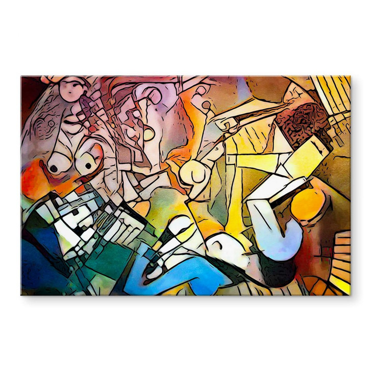 Acrylglasbild Zamart - Hommage an Picasso - Die Frauen - WA330362