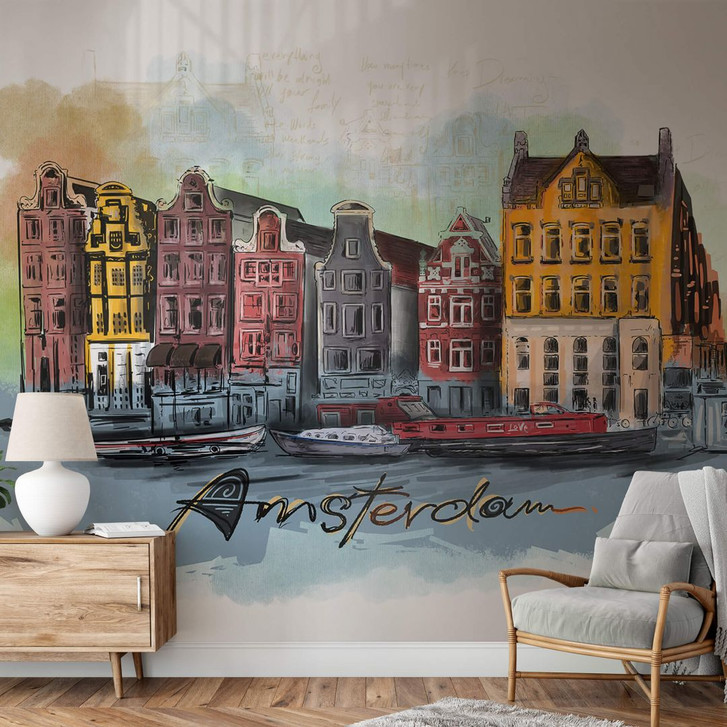 Fototapete Amsterdam - Love your City - WA345140