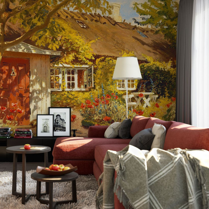 Fototapete Langer - Das Gartenhaus - 384x260cm - WA226735