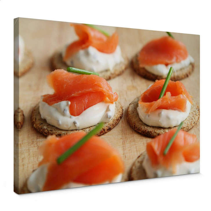 Leinwandbild Salmon Appetizer - WA373615