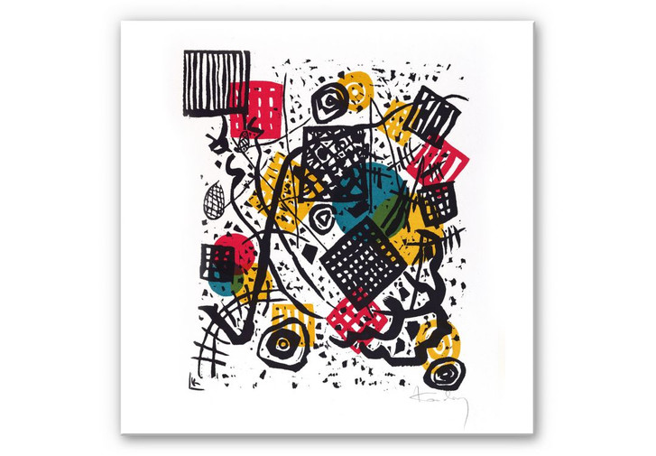 Wandbild Kandinsky - Kleine Welten V - WA193249