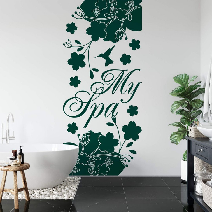 Wandtattoo Banner My Spa - WA205835