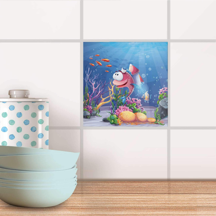 Fliesenaufkleber - Bubbles - CR100880