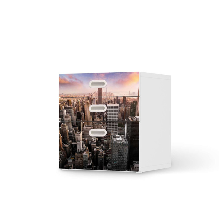 Folie IKEA Stuva / Fritids Kommode - 3 Schubladen - Big Apple - CR105839