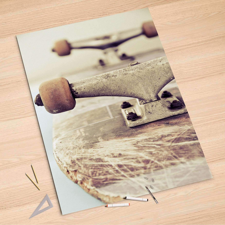 Folienbogen (100x150cm) - Skateboard - CR106263