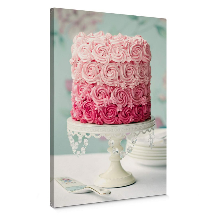 Leinwandbild Rosentorte - WA373455