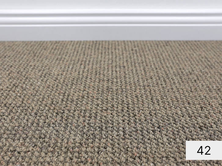 Re - Tweed Schlingen Teppichboden Meterware in 42 - TS489339