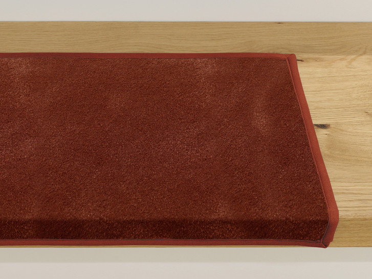 Emily Velours Stufenmatte Rechteckig Wunschmass in Fox - TS435424