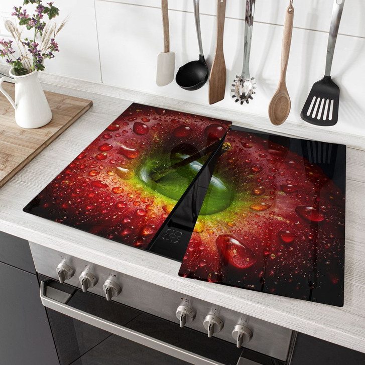 Herdabdeckplatte Ianeva - Roter Apfel - WA131565