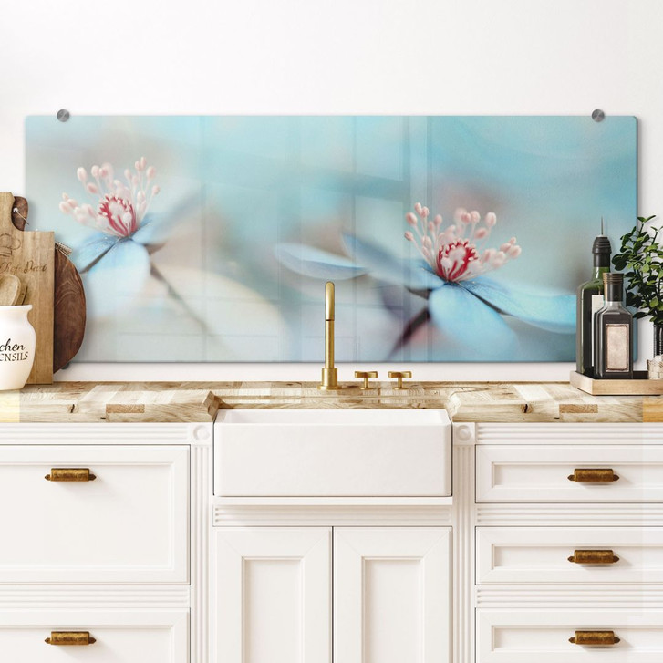 Spritzschutz Westum - Zarte Blüten - WA135038