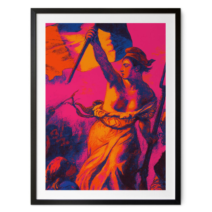 Poster Freiheitskämpferin in Pop Art - Treechild - WA483768