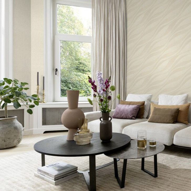Unitapete, Vliestapete Sky Lounge beige - WA428717