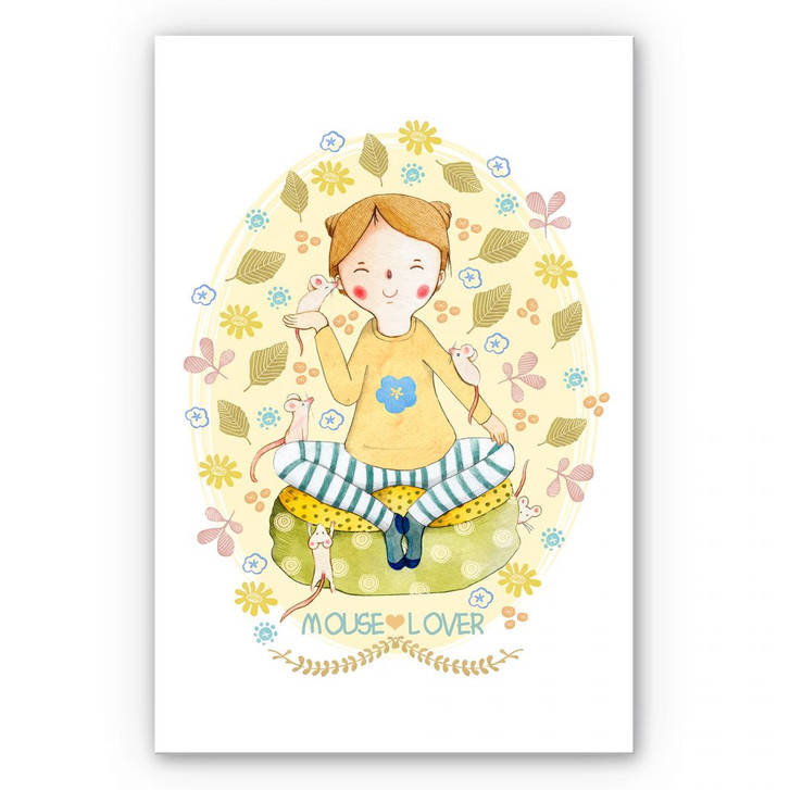 Wandbild Loske - Mouse Lover - WA194094