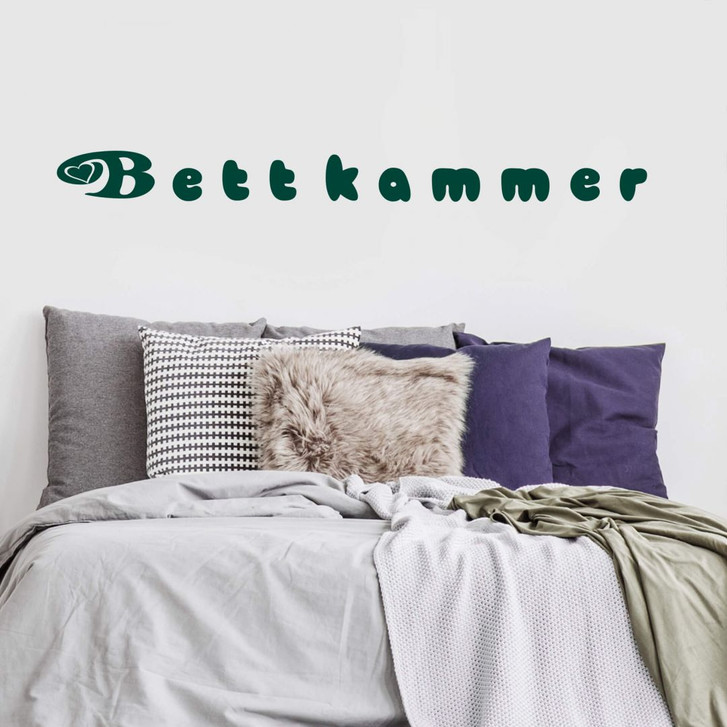 Wandtattoo Bettkammer - WA206473