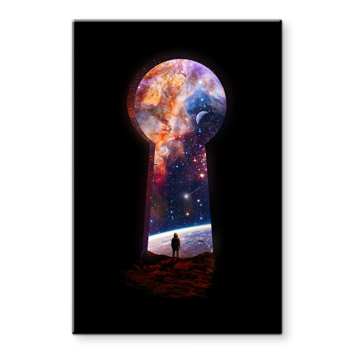 Glasbild Das Tor zum Weltall - Nicebleed - WA400189