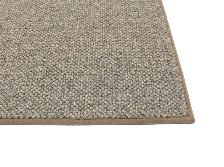 JAB Yak Paspelteppich Rechteck Wunschmass in 125 - TS522330