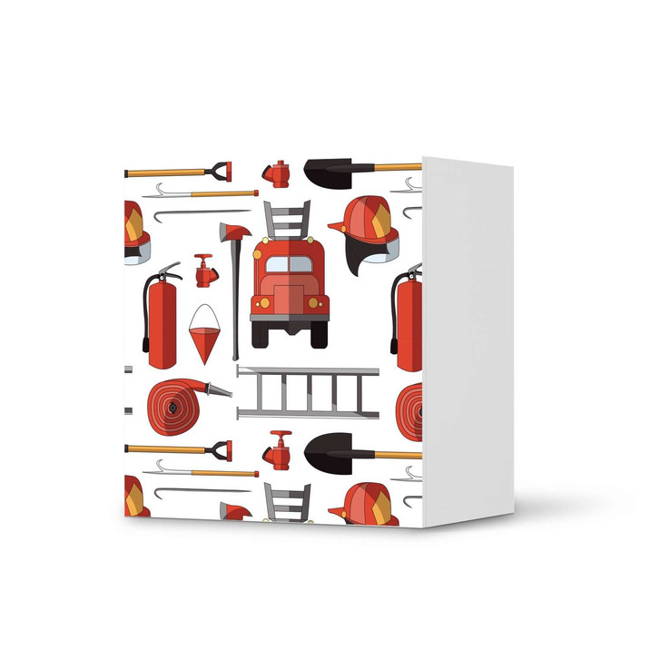 Klebefolie IKEA Besta Regal 1 Türe - Firefighter - CR109169