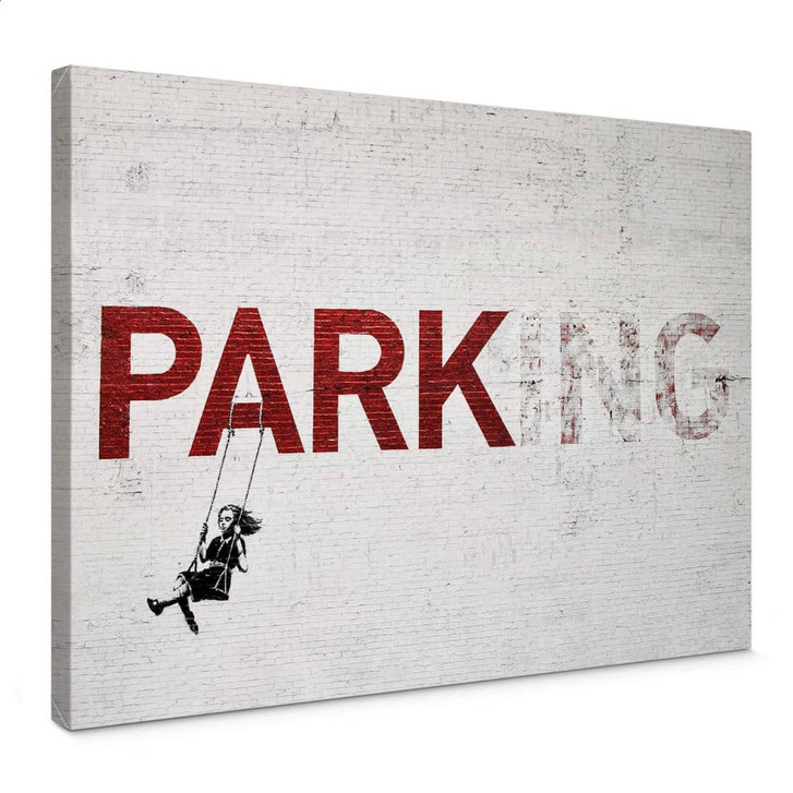 Leinwandbild Banksy - Parking - WA334041