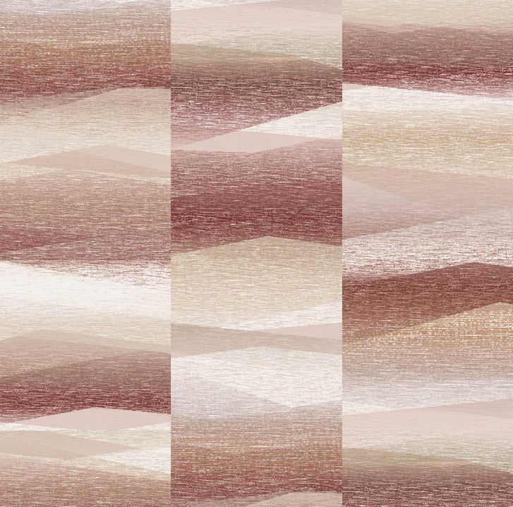 Vliestapete mit grafischem Motiv in rot, beige Grafisch - WA450300