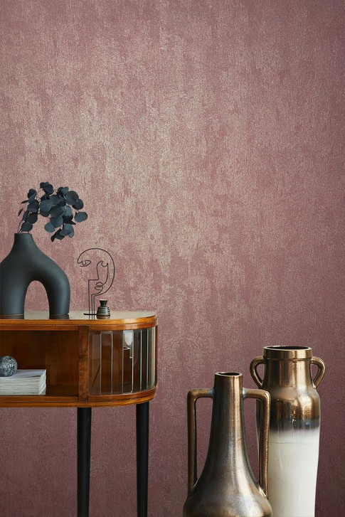 Vliestapete Uni Modern in Rot - WA482915