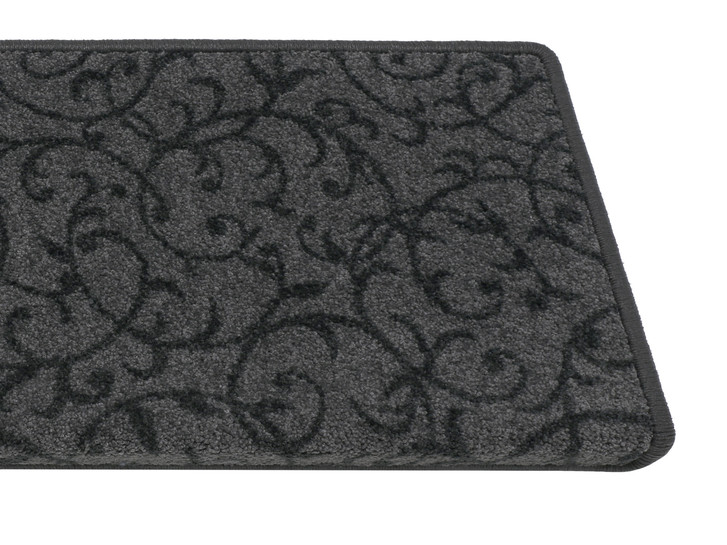Bijou Home & Office Floral  Stufenmatte Rechteckig Wunschmass in Anthrazit - TS503266