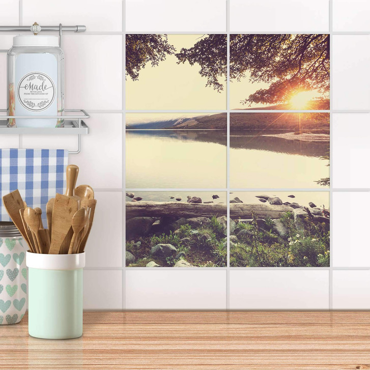 Fliesenfolie quer - Seaside Dreams - CR104576