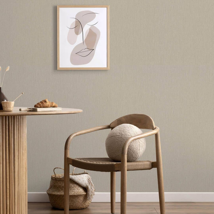 Guido Maria Kretschmer Unitapete Echo & Soft Loom Fashion for Walls 5 taupe - WA485243