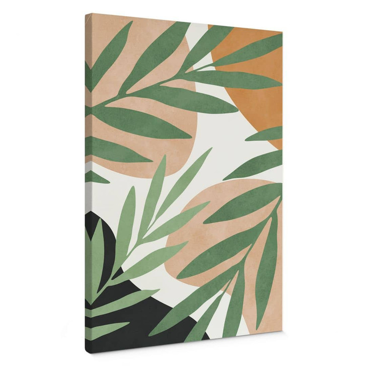 Leinwandbild Abstrakte Zweige im tropischen Look - Costa - WA459791