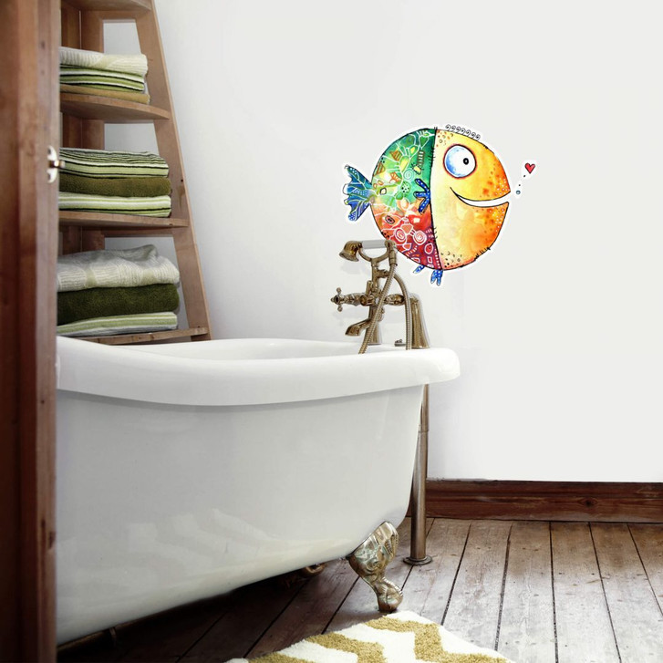 Wandtattoo - Hagenmeyer - Happy Fisch - WA204517