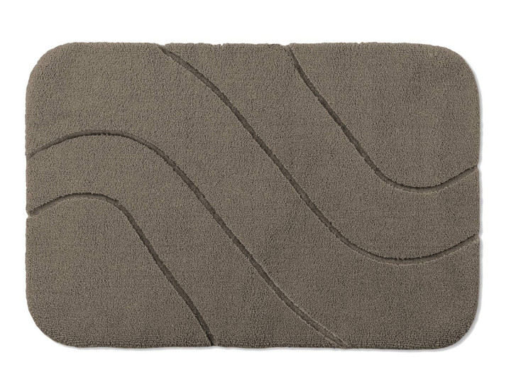 Bahama Badteppich Wunschmass in Taupe 58 - TS439030