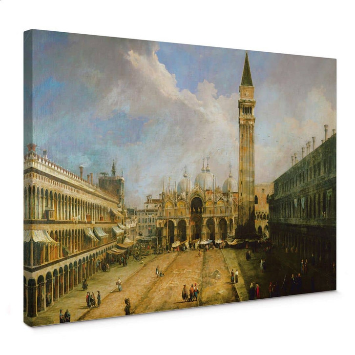 Leinwandbild Canaletto - Die Piazza San Marco - WA360184