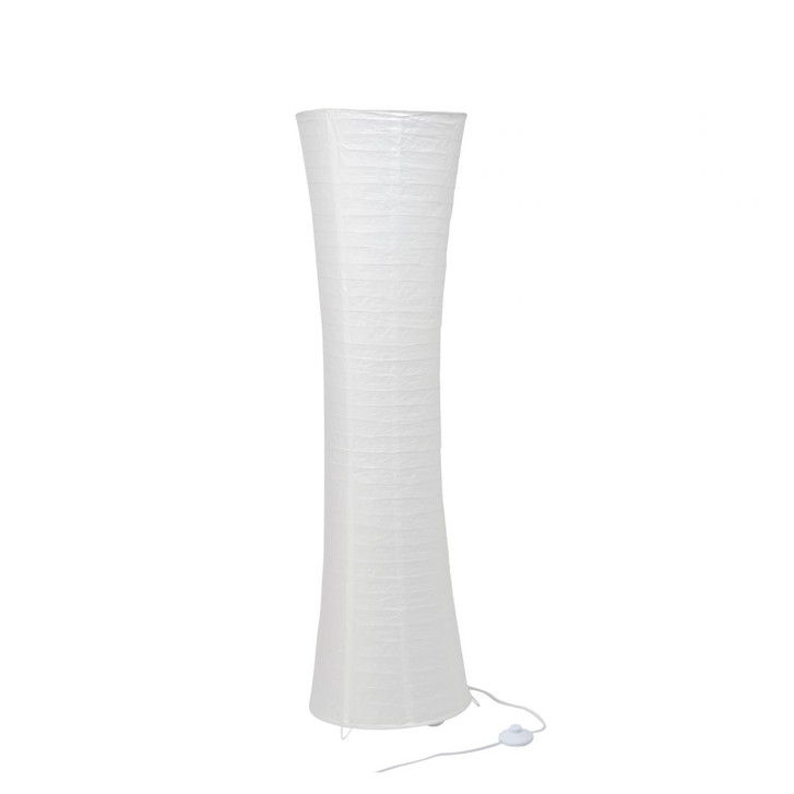 Stehleuchte Ayana, weiss, 125 x 34.5 cm, Papier Stehlampe - WA438519