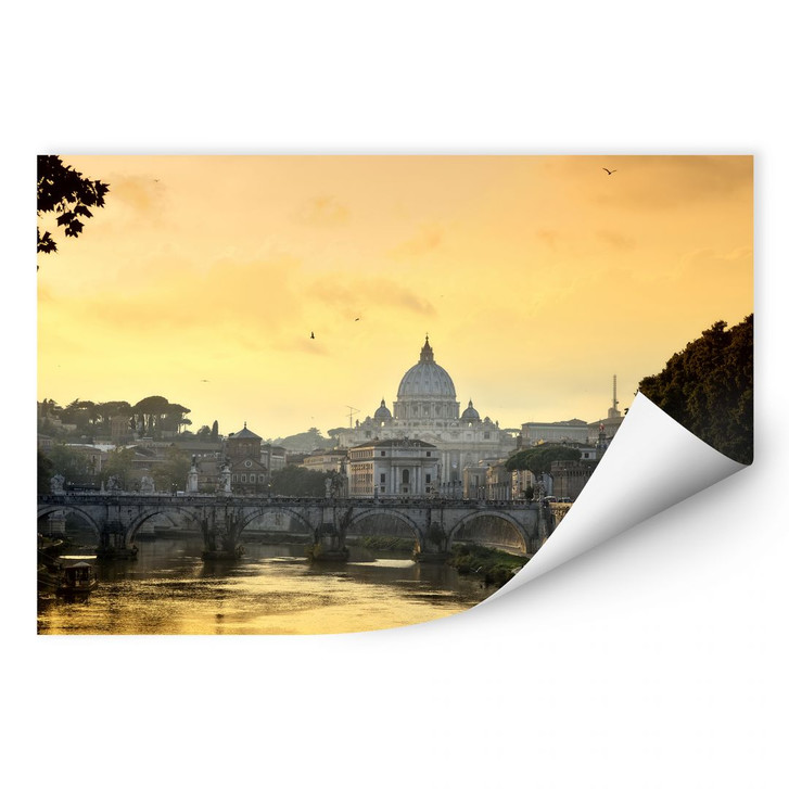 Wallprint Engelsbrücke mit Petersdom - WA183481