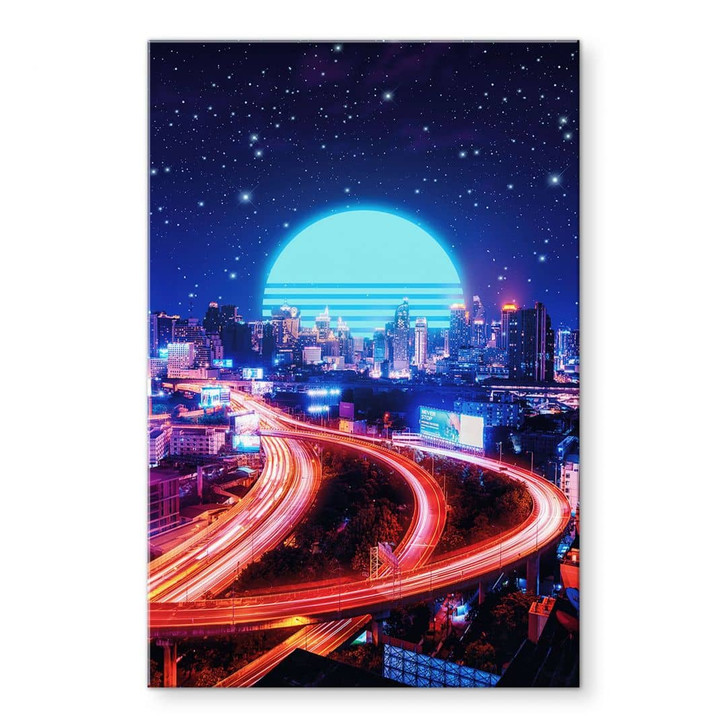 Acrylglasbild Cyber City Bangkok - Takkar - WA421183