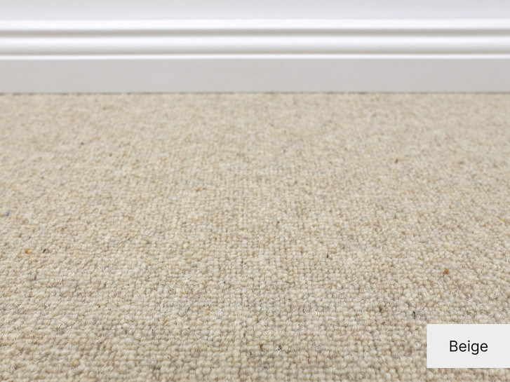 Auckland Schlingen Teppichboden Meterware in Beige - TS498170