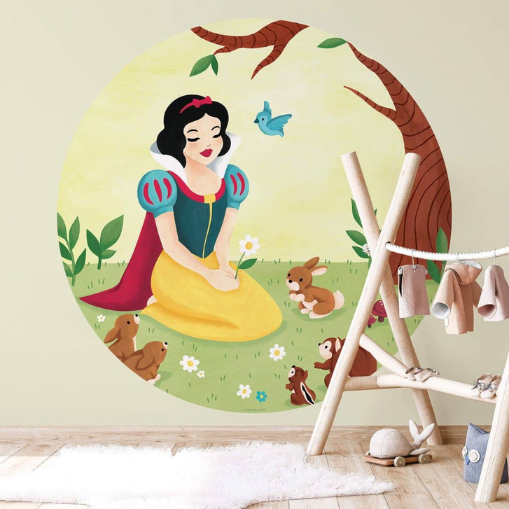 Fototapete Tohmé - Schneewittchen - Rund - Selbstklebend/Vlies - WA331973