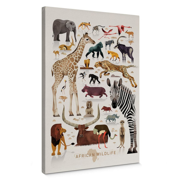 Leinwandbild Braun - Africa - WA359495