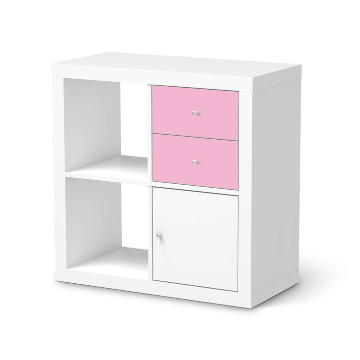 Möbelfolie IKEA Kallax Regal Schubladen - Pink Light - CR115713