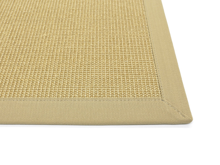 Diego Sisal 5cm Bordürenteppich in Sesam - 02 Beige - TS458967