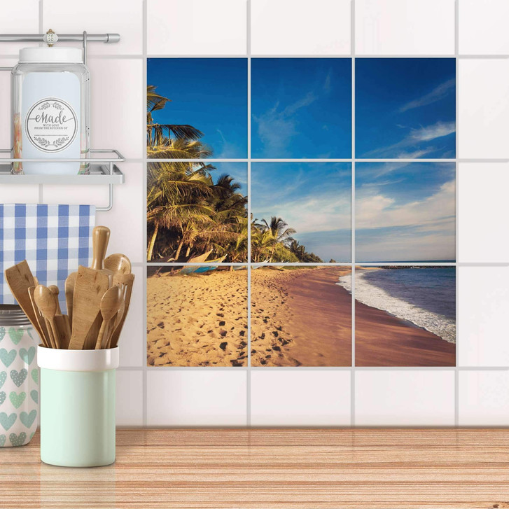Klebefliesen - Longboat Beach - 9er Set - CR107966