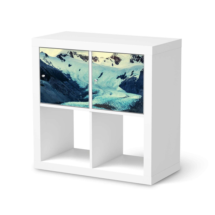Möbelfolie IKEA Kallax Regal 2 Türen (quer) - Patagonia - CR115503
