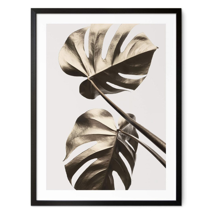 Poster 1X Studio - Goldene Monstera - WA378729